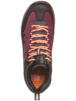 Trekkingschuhe in Schwarz/ Lila