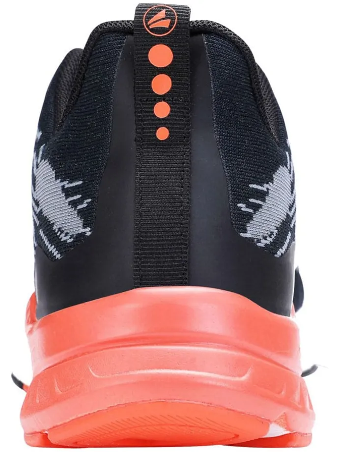 Turnschuhe "Trance" in Schwarz/ Orange