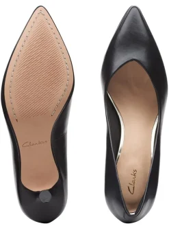 Violet55 Court Black Leather, D in Schwarz