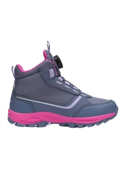Wanderboots "FSK-Wenger Mid XT KTX" in Grau/ Fuchsia