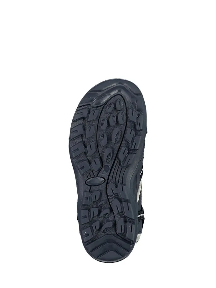 Wanderhalbsandalen "Aquaril" in Dunkelblau/ Orange