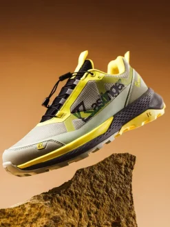 Wanderschuhe "LH-Knaudach Low KTX" in Gelb/ Grün