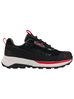 Wanderschuhe ''LH-Wildberg low KTX'' in Schwarz/ Rot
