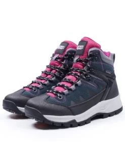 Wanderschuhe "Wynne" in Schwarz/ Dunkelblau/ Pink