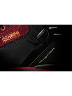 Wanderstiefel Gummikappe in Rot