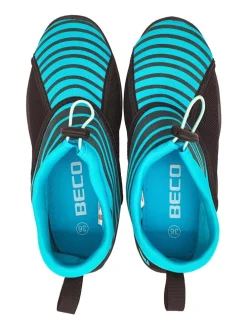 Wassersportschuhe BECO in schwarz-türkis