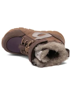 Winterboots in Braun/ Hellbraun