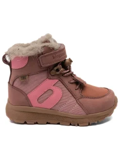 Winterboots in Hellbraun/ Rosa