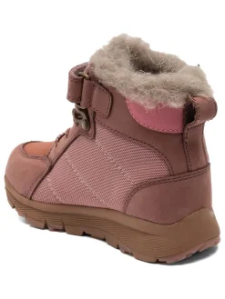 Winterboots in Hellbraun/ Rosa