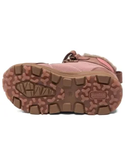 Winterboots in Hellbraun/ Rosa