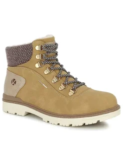 Winterboots "Albane" in Hellbraun