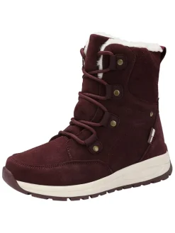 Winterboots "Arendal" in Bordeaux
