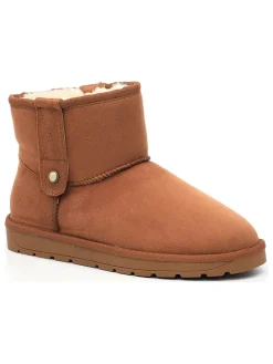 Winterboots "Christie" in Hellbraun