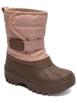 Winterboots "Embla" in Braun/ Rosa