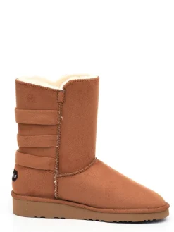 Winterboots "Gena" in Hellbraun