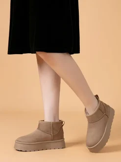 Winterboots in Beige