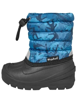 Winterboots in Blau