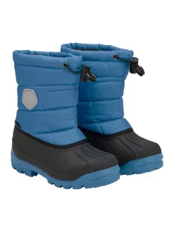 Winterboots in Blau