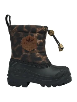 Winterboots in Braun/ Schwarz