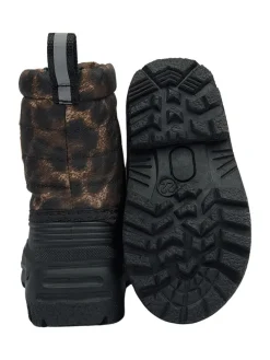 Winterboots in Braun/ Schwarz