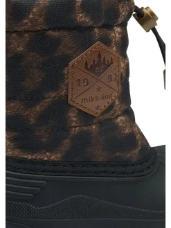 Winterboots in Braun/ Schwarz