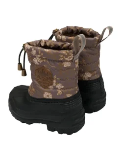 Winterboots in Braun/ Schwarz