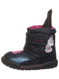 Winterboots in Dunkelblau