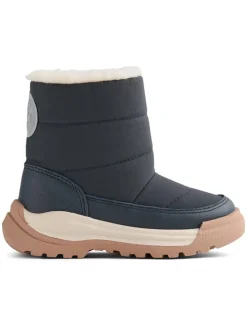 Winterboots in Dunkelblau