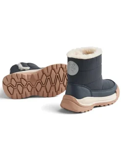 Winterboots in Dunkelblau