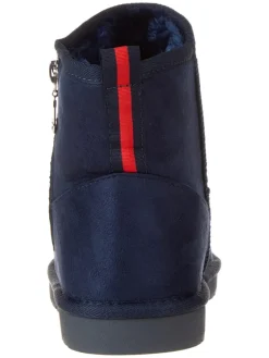 Winterboots in Dunkelblau