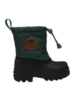 Winterboots in Dunkelgrün