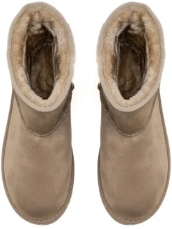 Winterboots in Hellbraun