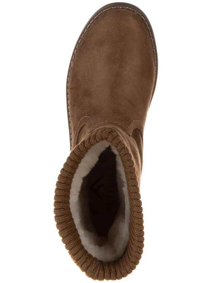 Winterboots in Hellbraun