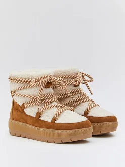 Winterboots in Hellbraun