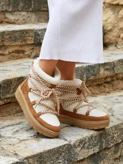 Winterboots in Hellbraun