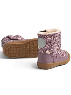 Winterboots in Lila