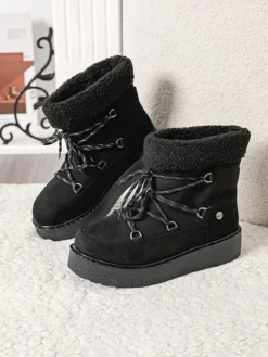 Winterboots in Schwarz