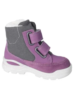 Winterboots "Jim" in Lila/ Grau