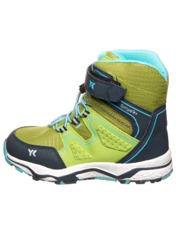 Winterboots "Lando" in Grün/ Blau