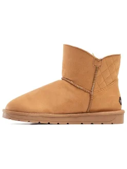 Winterboots "Lena" in Hellbraun