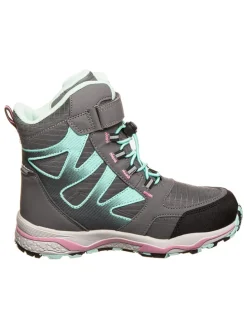 Winterboots "Lenno" in Grau/ Hellblau