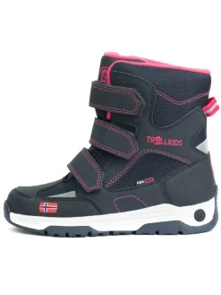 Winterboots "Lofoten XT" in Dunkelblau/ Rosa