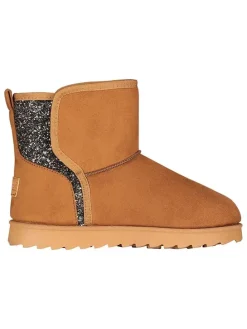 Winterboots "Olga" in Hellbraun