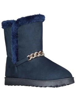 Winterboots "Oseille" in Dunkelblau