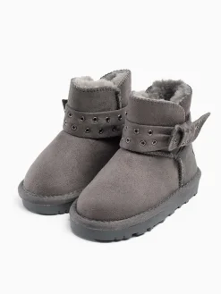 Winterboots "Picoli" in Hellgrau