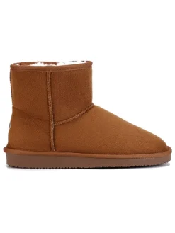 Winterboots "Stela" in Hellbraun