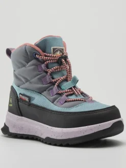 Winterboots "Stormymid2" in Grau/ Hellblau