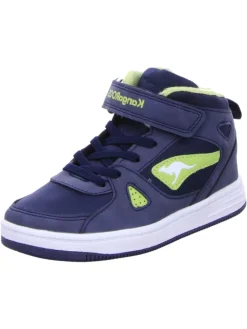Winterschuhe in dark navy/lime