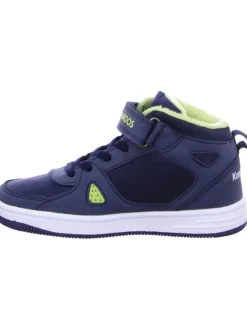 Winterschuhe in dark navy/lime