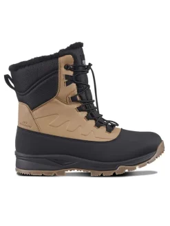 Winterstiefel "Alofi" in Schwarz/ Hellbraun